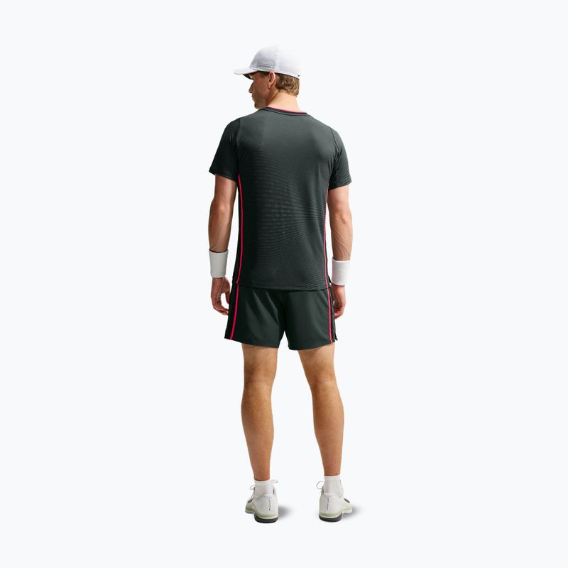 Poloshirt Nike Court Slam Aero-Fit Black Spruce/White 3