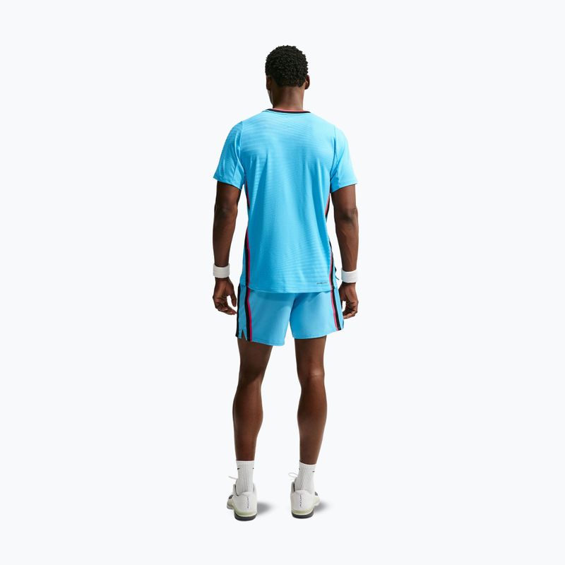 Poloshirt Nike Court Slam Aero-Fit Baltic Blue/Black 3