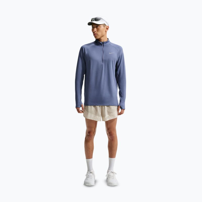 Laufsweatshirt für Herren Nike Stride 1/4 Zip Dri-Fit diffused blue 2