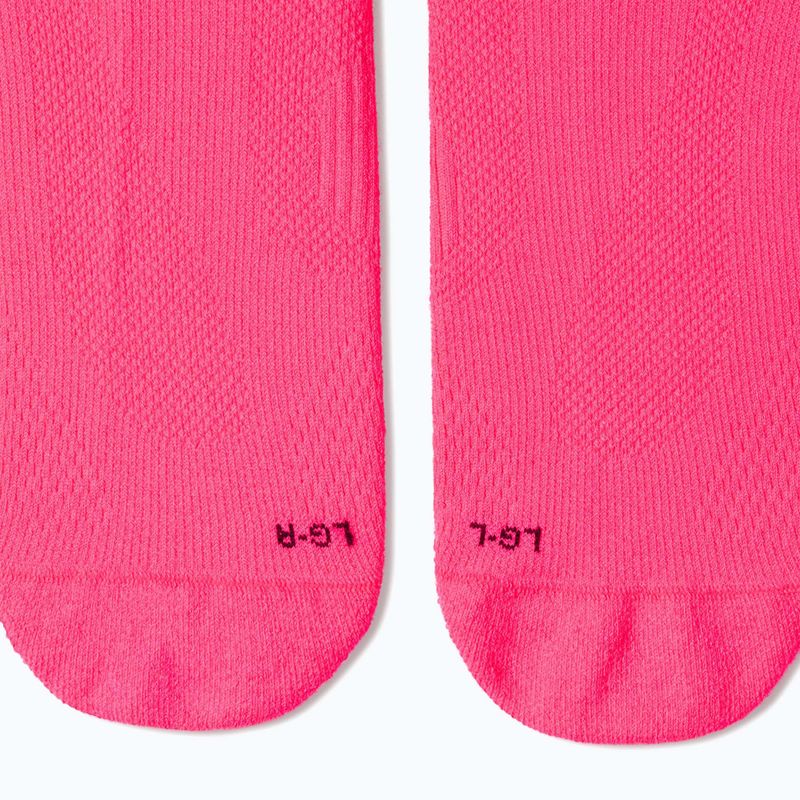 Socken Nike Run Lightweight Micro Crew Hyper Pink/Black 3