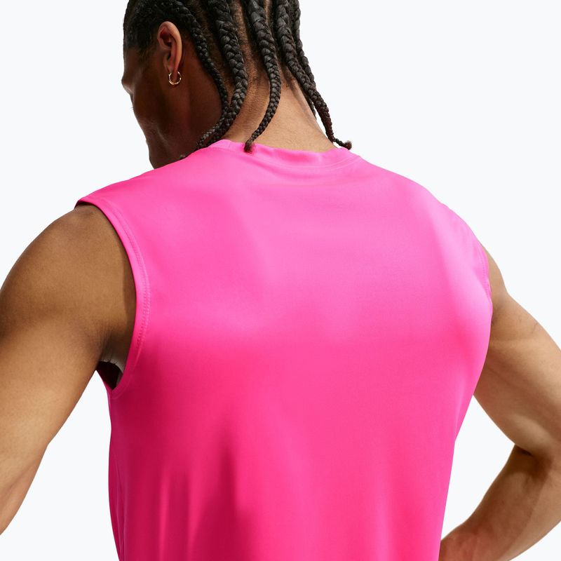 Trainings-T-Shirt Herren Nike Dri-FIT Sleeveless Training Top hyper pink/black 4