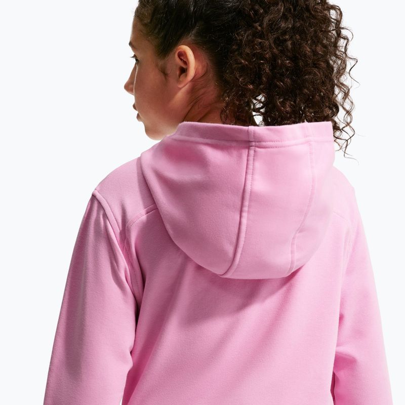 Kinder-Sweatshirt Nike Pro Fleece pink rise/pink rise/black/white 4