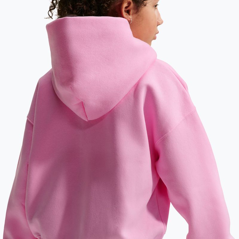 Kinder-Sweatshirt Nike Sportswear Studio Fleece pink rise/white 7