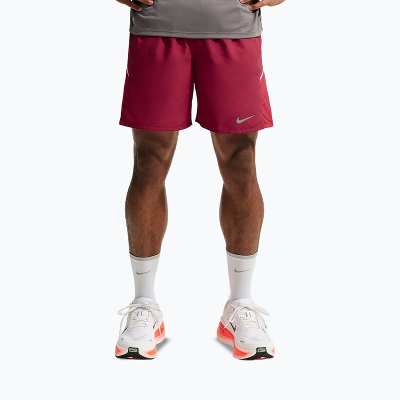Herren-Laufshorts Nike Miler tough red/sport red