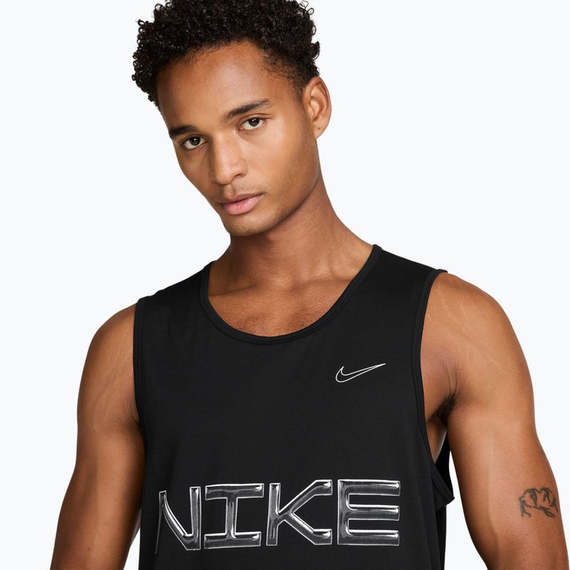 Trainings-T-Shirt Herren Nike Hyverse black/white 3