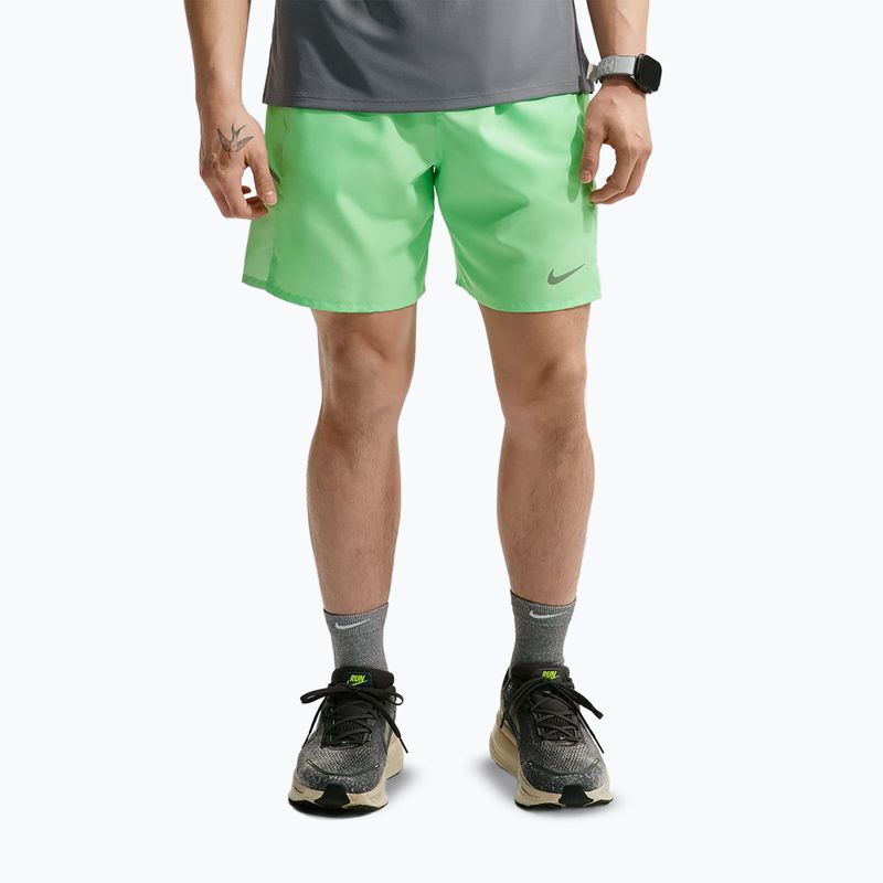 Herren-Laufshorts Nike Miler illusion green
