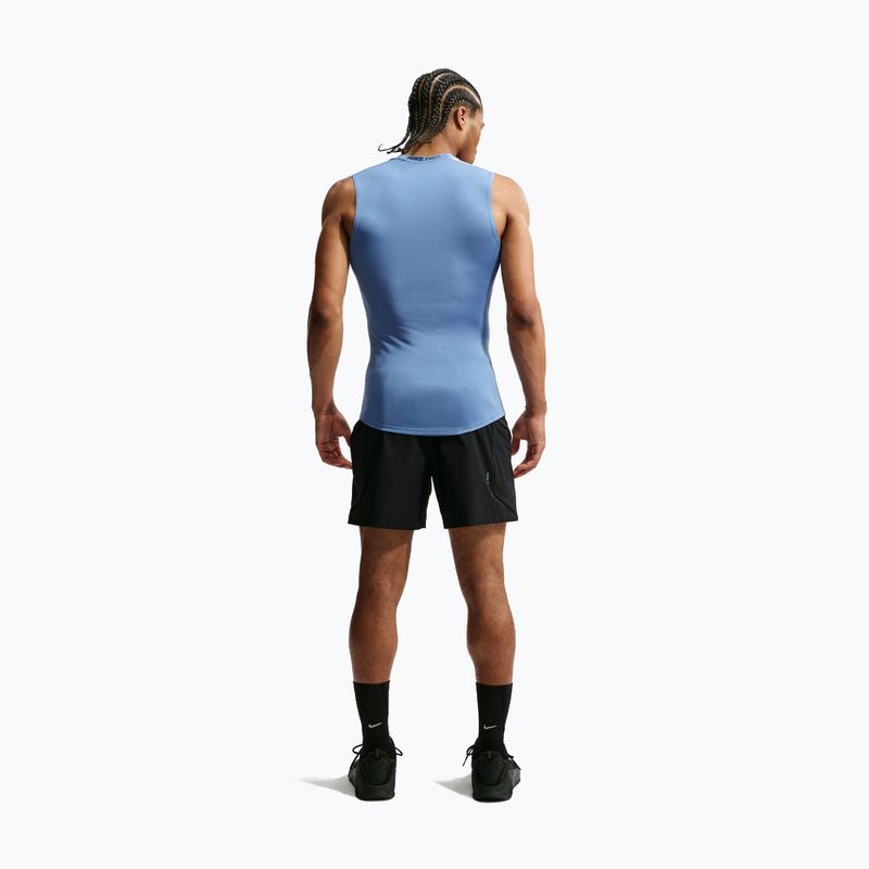 Trainings-T-Shirt Herren Nike Pro indigo storm/black 2