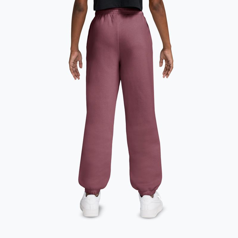 Kinderhose Nike Sportswear Studio Fleece pink smoke/white 2