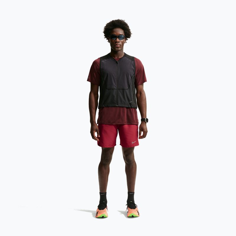 Herren-Laufshorts Nike Miler tough red/sport red 2