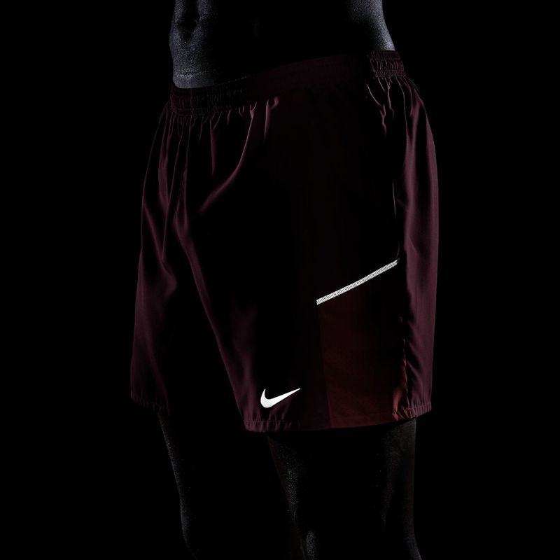 Herren-Laufshorts Nike Miler tough red 5