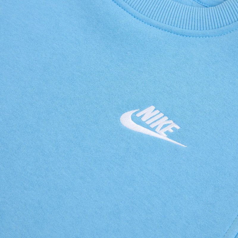 Kinder-Sweatshirt Nike Sportswear Club Fleece football blue/white 3