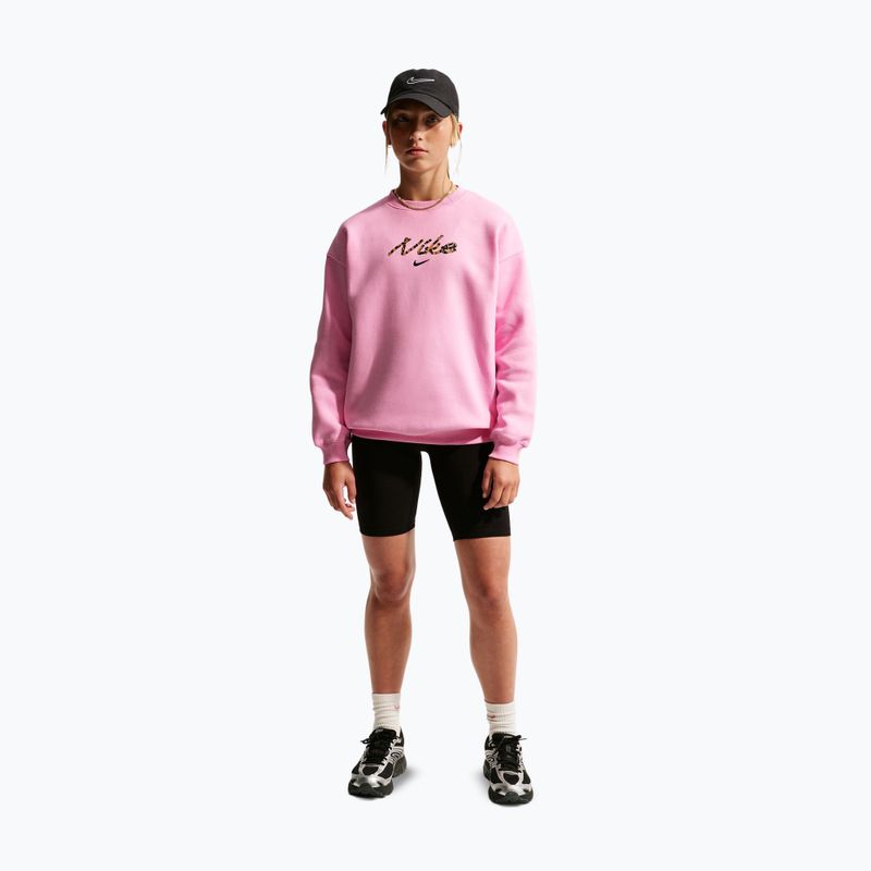 Kinder-Sweatshirt Nike Sportswear Studio pink rise 2