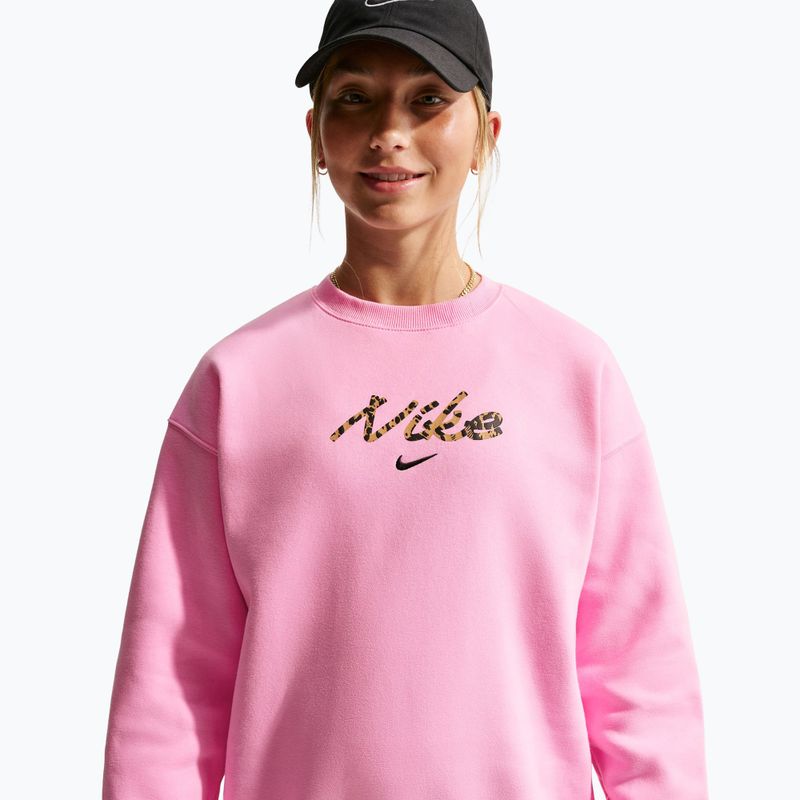 Kinder-Sweatshirt Nike Sportswear Studio pink rise 4