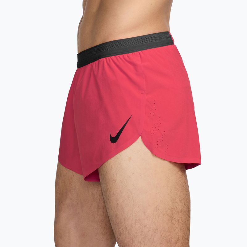 Herren-Laufshorts Nike AeroSwift fusion red/black 3