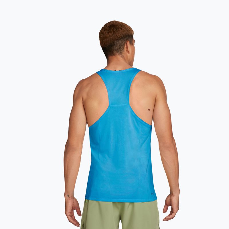 Herren-Laufshirt Nike Fast Dri-Fit light current blue 2