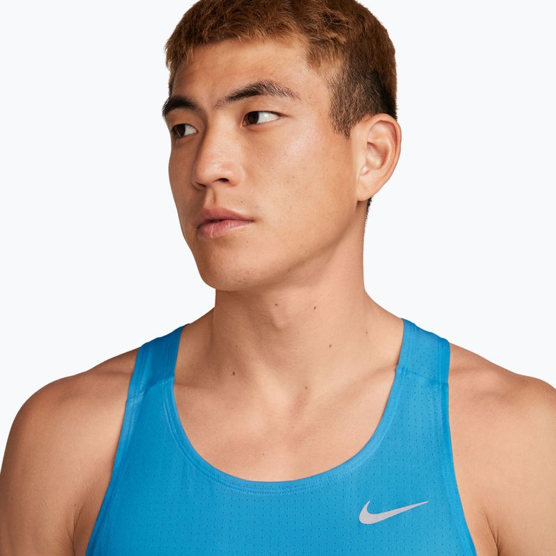Herren-Laufshirt Nike Fast Dri-Fit light current blue 3