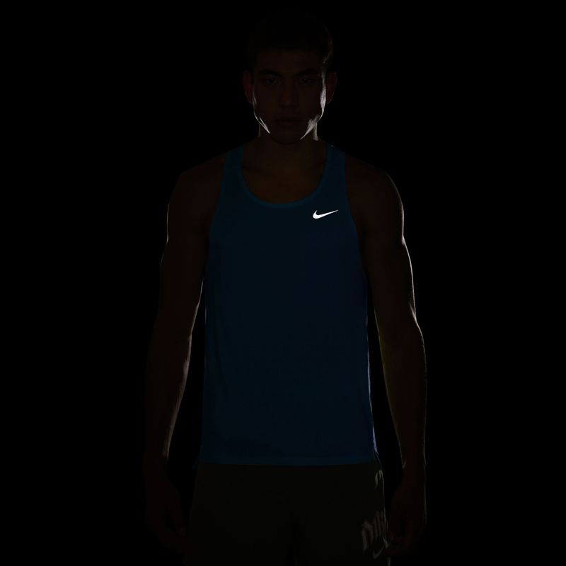 Herren-Laufshirt Nike Fast Dri-Fit light current blue 4