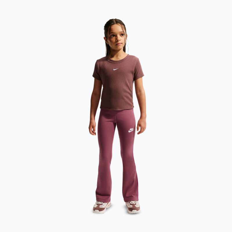 Kinderleggings Nike Sportswear Classic pink smoke/white 2