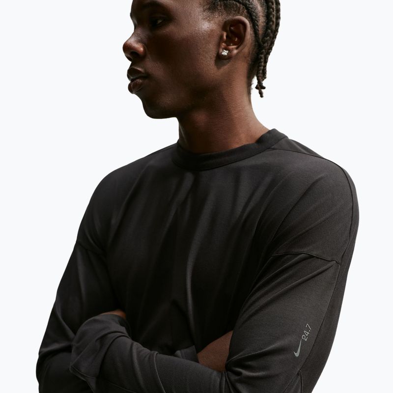 Longsleeve Herren Nike 24.7 ImpossiblySoft Light black/black/dark smoke grey 4
