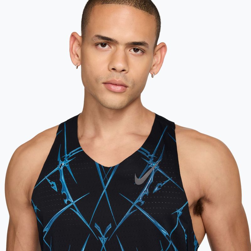 Herren-Laufshirt Nike AeroSwift black/white 3