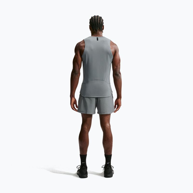 Trainings-T-Shirt Herren Nike Pro smoke grey/black 2