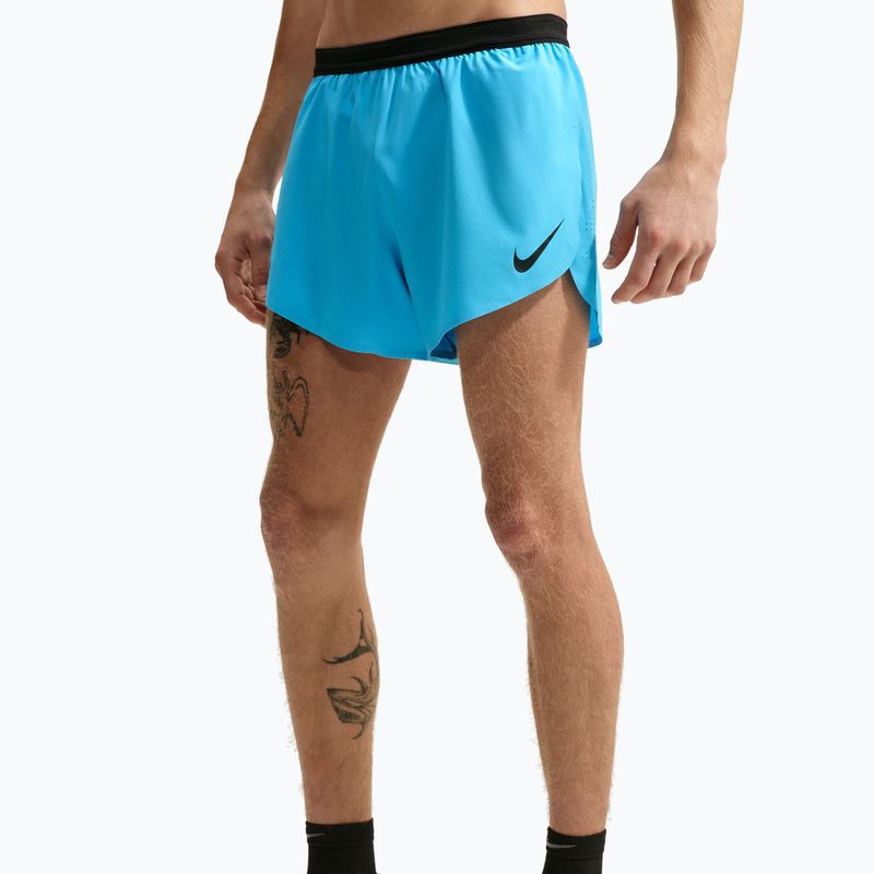 Herren-Laufshorts Nike AeroSwift light current blue/black 5