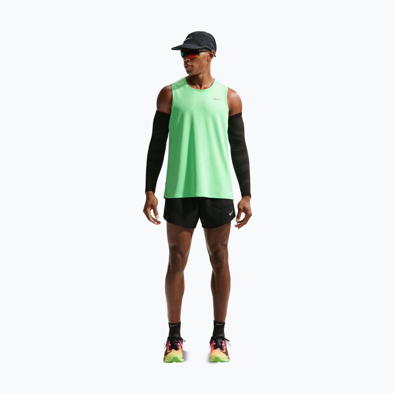 Herren-Laufshirt Nike Miler illusion green 2