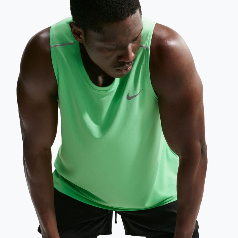 Herren-Laufshirt Nike Miler illusion green 7