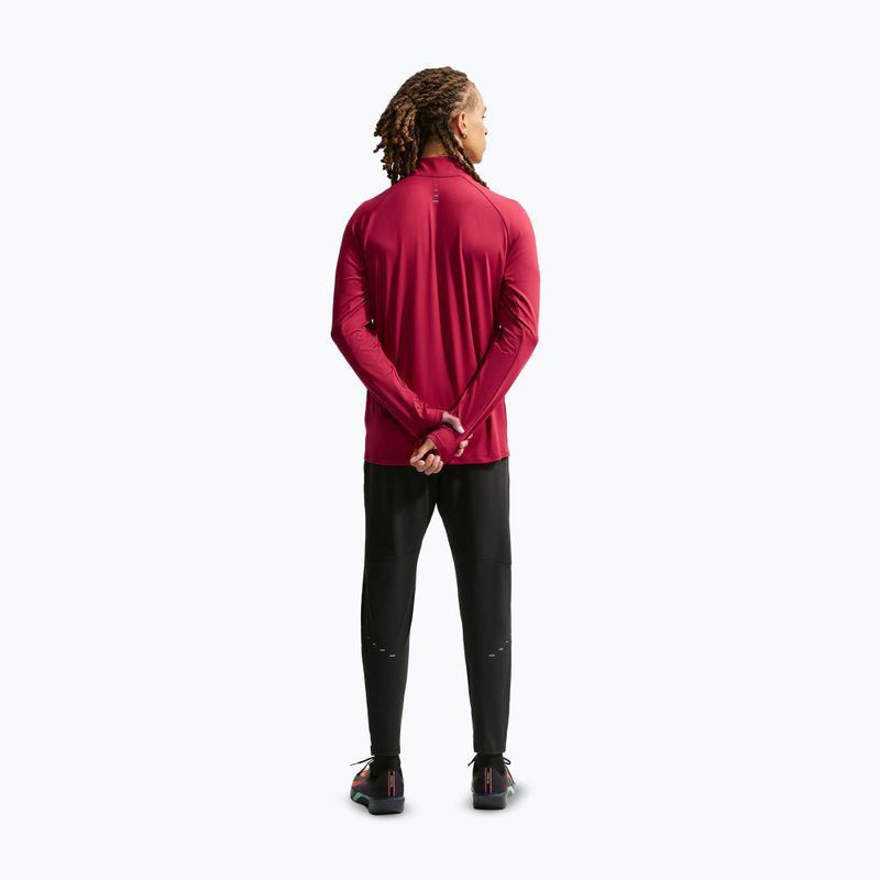 Laufsweatshirt für Herren Nike Stride 1/4 Zip Dri-Fit tough red 3