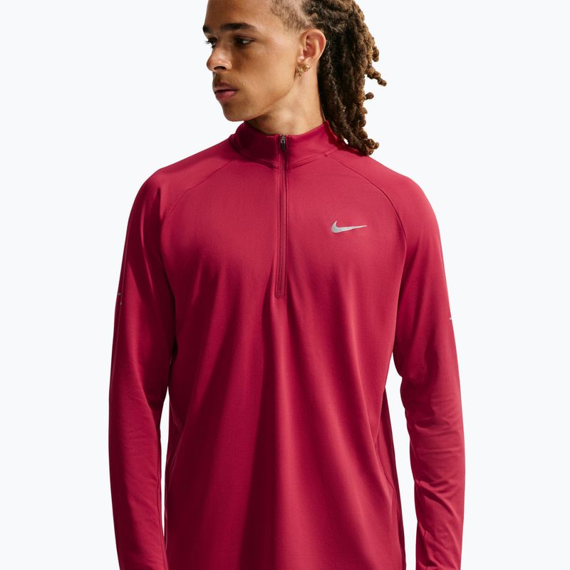 Laufsweatshirt für Herren Nike Stride 1/4 Zip Dri-Fit tough red 4