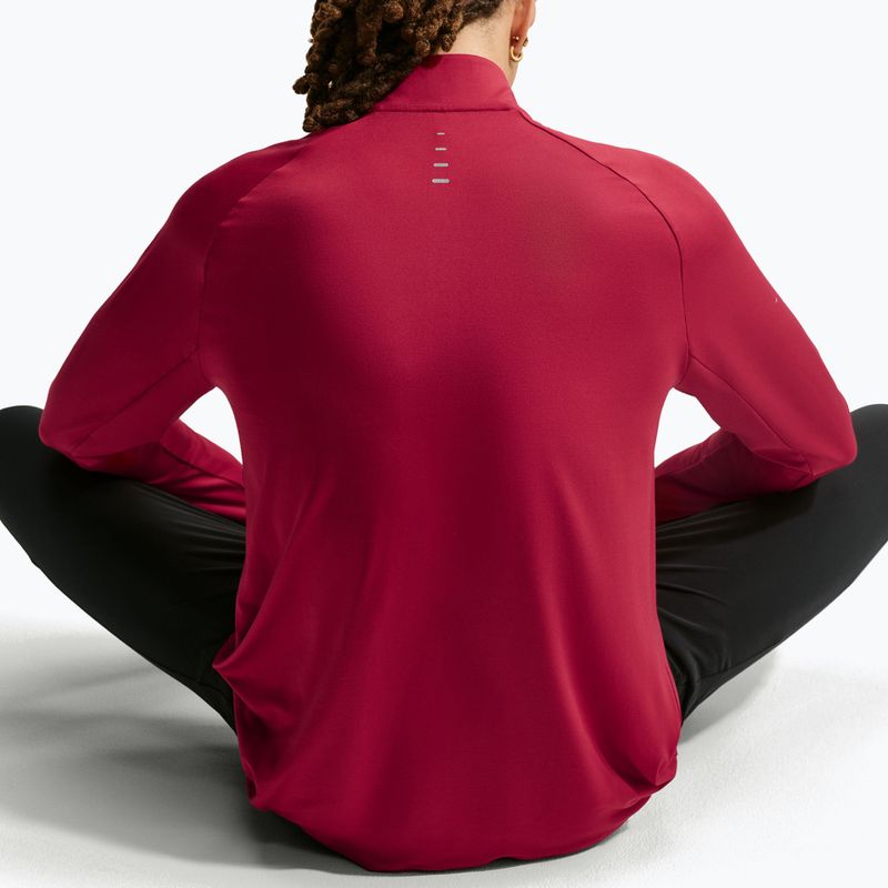 Laufsweatshirt für Herren Nike Stride 1/4 Zip Dri-Fit tough red 5