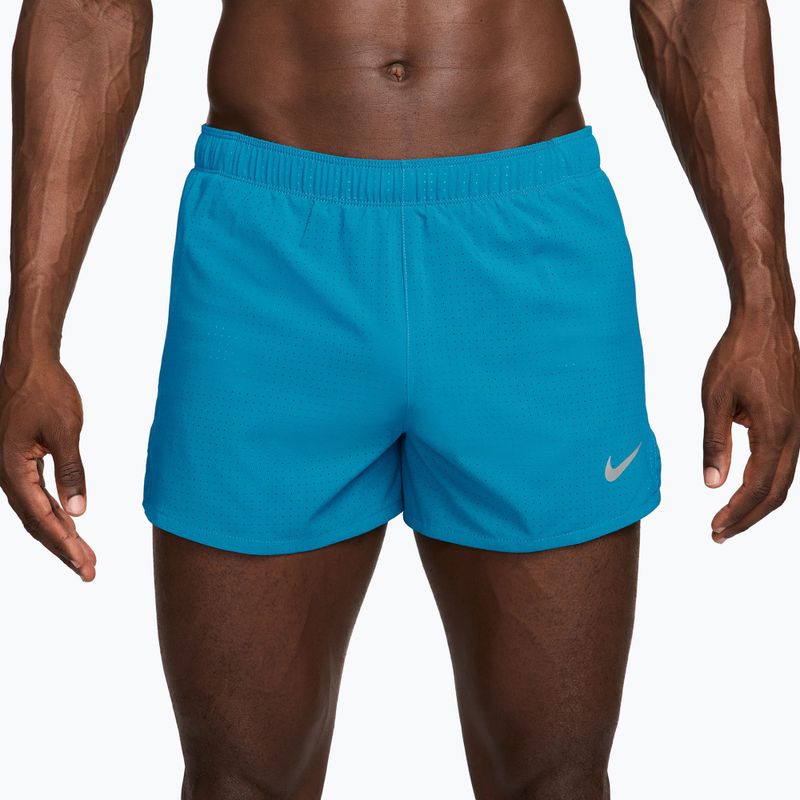 Herren-Laufshorts Nike Fast light current blue/black