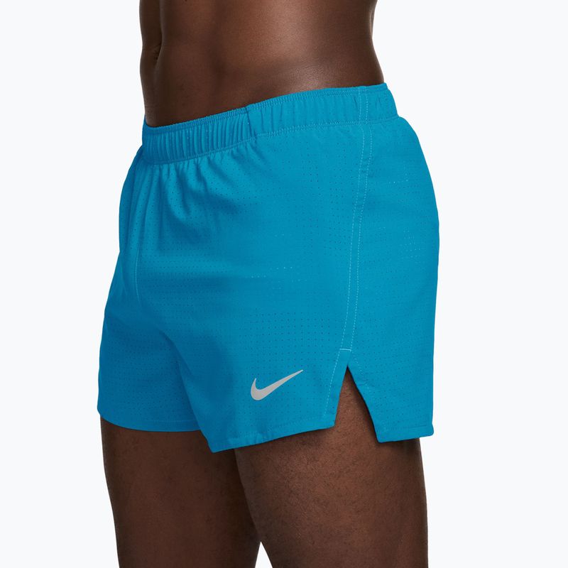 Herren-Laufshorts Nike Fast light current blue/black 3