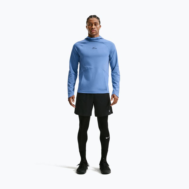 Herren-Trainingssweatshirt Nike Pro Indigo Storm/Black 2