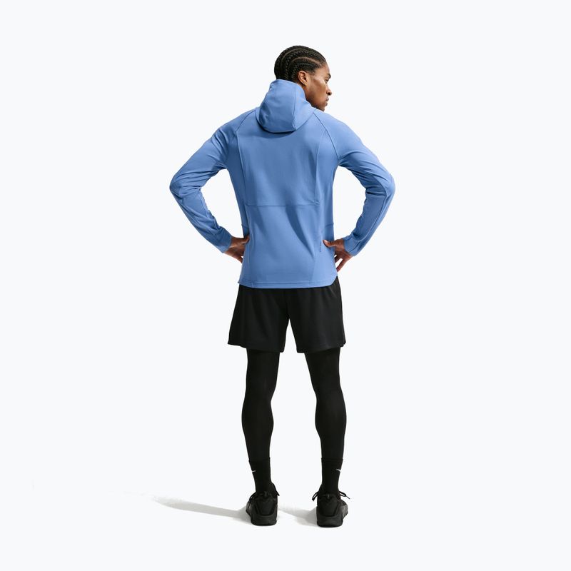 Herren-Trainingssweatshirt Nike Pro Indigo Storm/Black 3