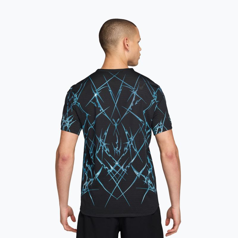 Herren-Laufshirt Nike AeroSwift black/white 2