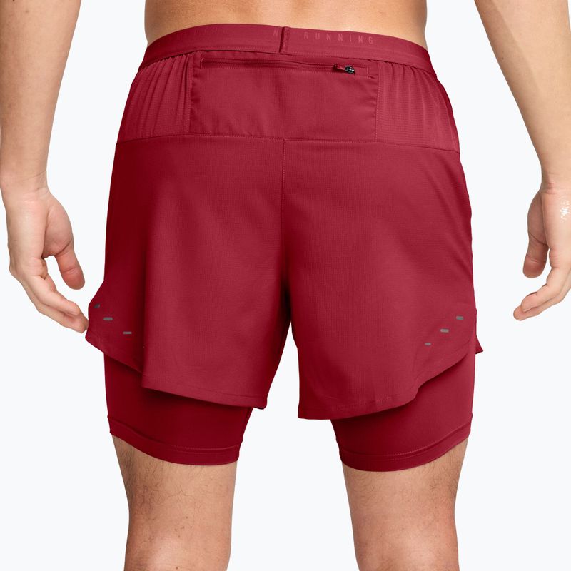 Herren-Laufshorts Nike Stride tough red 2