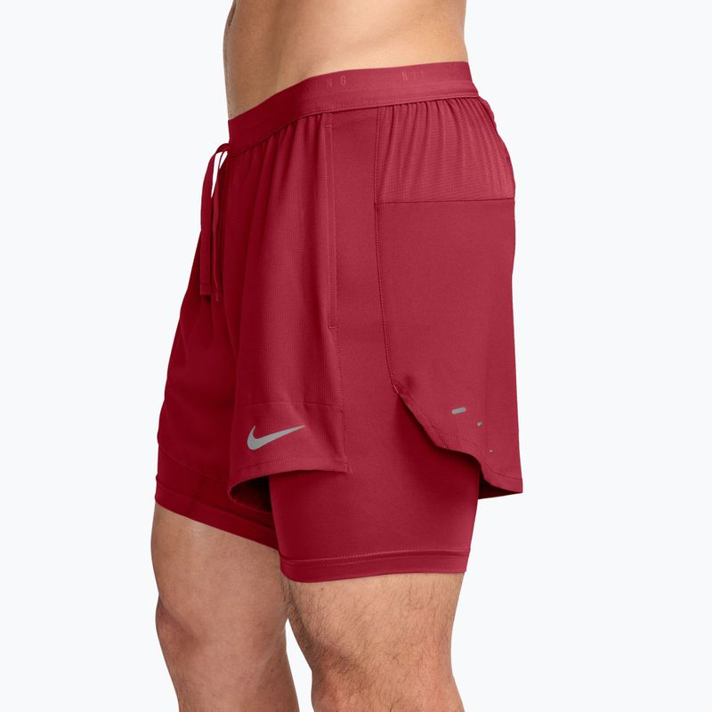 Herren-Laufshorts Nike Stride tough red 3