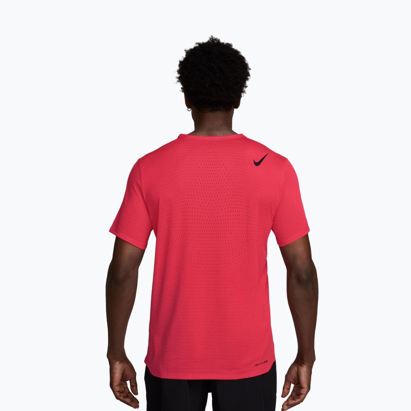 Herren-Laufshirt Nike AeroSwift fusion red/black 2