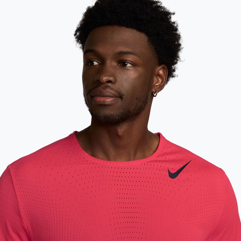 Herren-Laufshirt Nike AeroSwift fusion red/black 3
