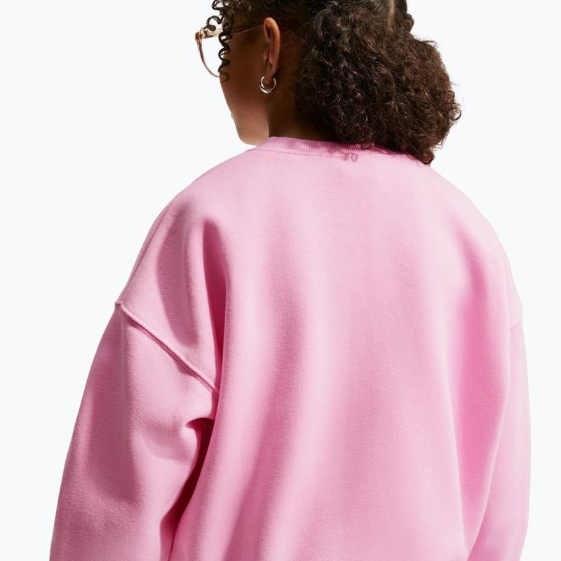 Kinder-Sweatshirt Nike Sportswear Studio pink rise/white 5