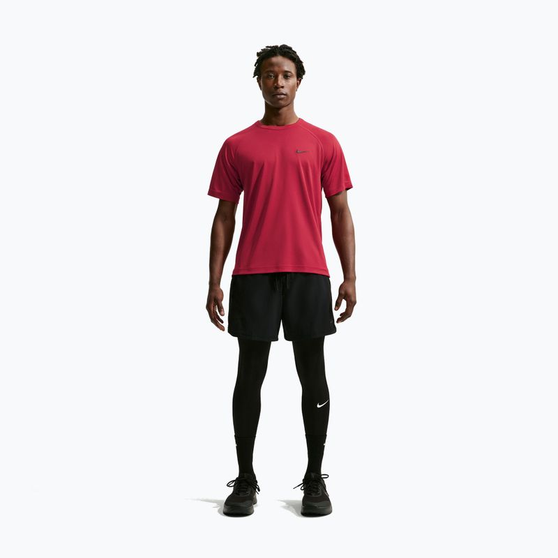 Trainings-T-Shirt Herren Nike Flex tough red/black 2