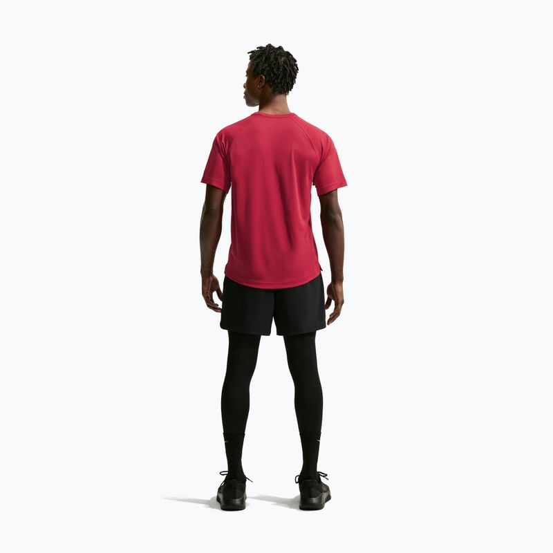 Trainings-T-Shirt Herren Nike Flex tough red/black 3