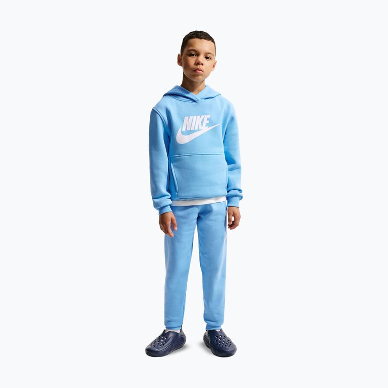 Kinder-Sweatshirt Nike Sportswear Club Fleece football blue/white 7
