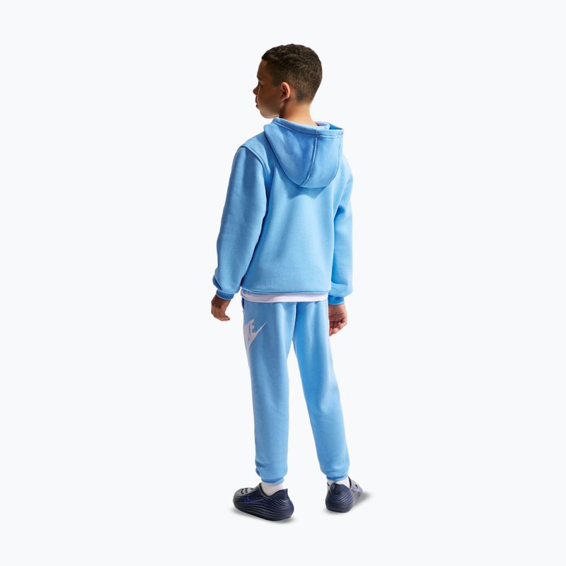 Kinder-Sweatshirt Nike Sportswear Club Fleece football blue/white 3