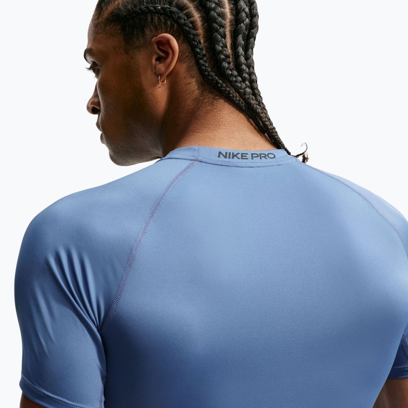 Trainings-T-Shirt Herren Nike Pro indigo storm/black 4