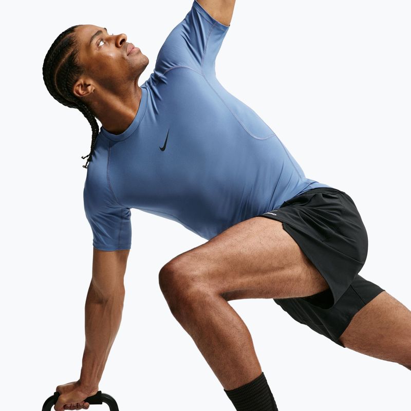 Trainings-T-Shirt Herren Nike Pro indigo storm/black 5