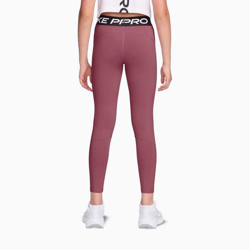 Kinderleggings Nike Pro pink smoke/white 2