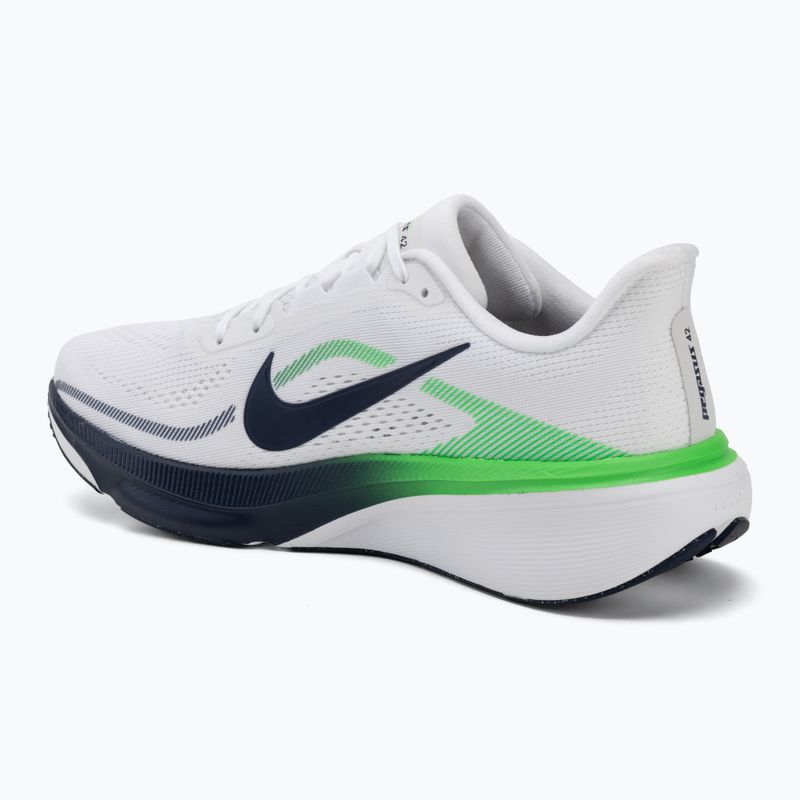 Herren-Laufschuhe Nike Pegasus 42 white/green spark/midnight navy 3