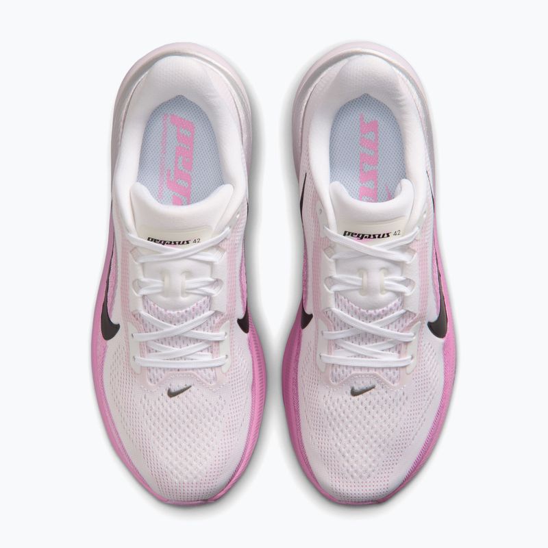 Laufschuhe für Damen Nike Pegasus 42 white/light magenta/bleached lilac/black 5